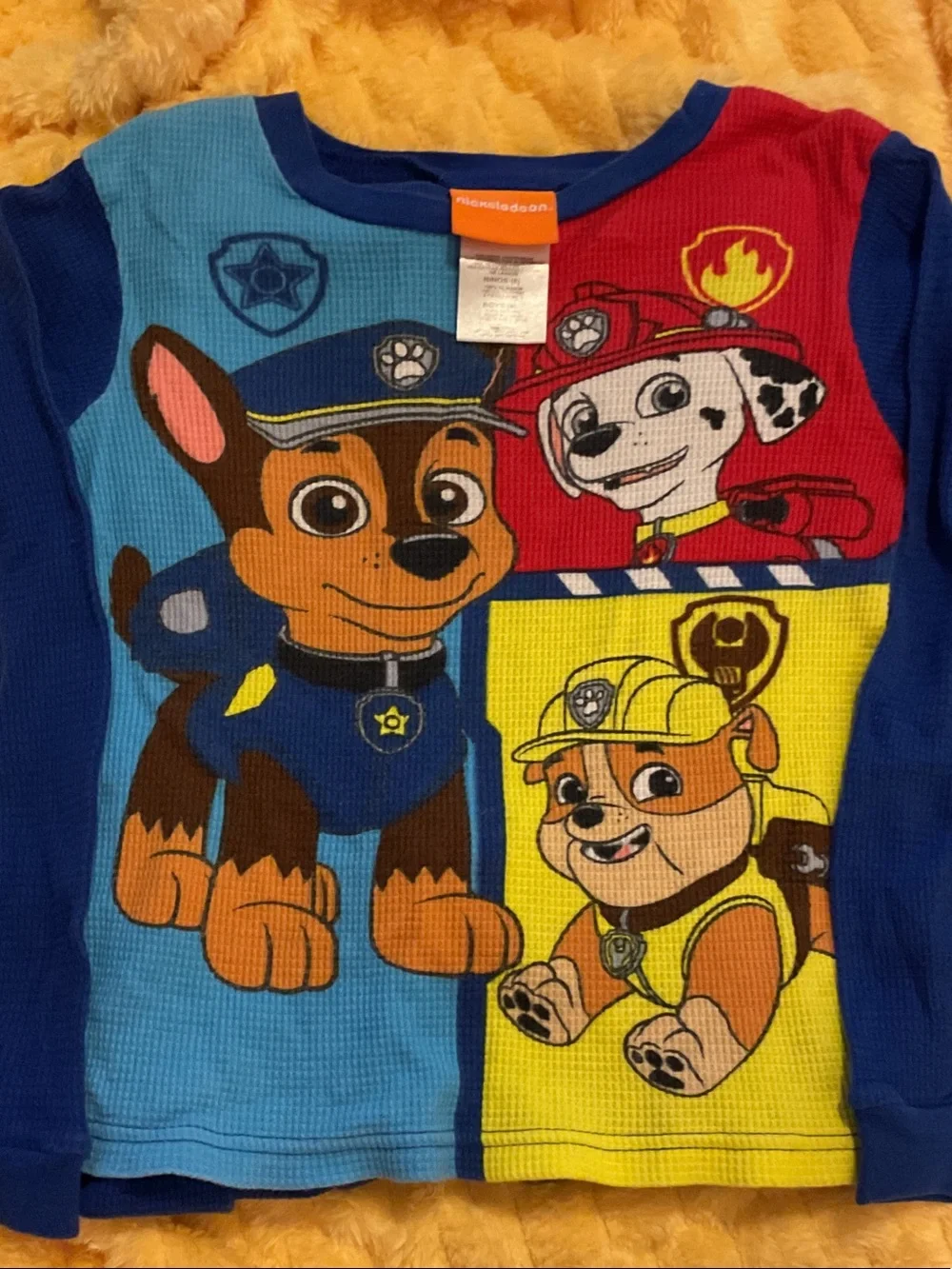 Nickelodeon Paw Patrol Pajama Set - Red, Blue, Yellow